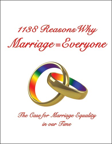 1138 Reasons Why Marriage = Everyone by Byron & Mariah Edgington