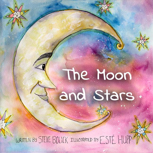 The Moon and Stars by Steve Bolick and Este Hupp - Click Image to Close