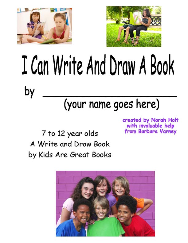 I Can Write and Draw a Book
