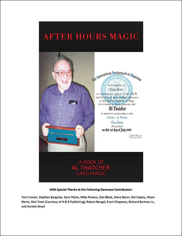 After Hours Magic: A Book of Al Thatcher Card Magic - Gordon Boyd - Biblio Bookstore