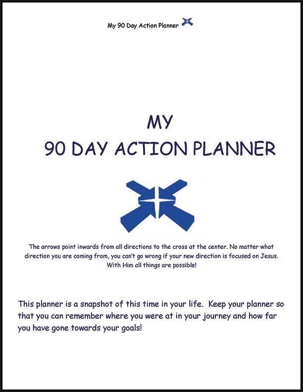 MY 90 DAY ACTION PLANNER by Jennie Msangi - Biblio Bookstore