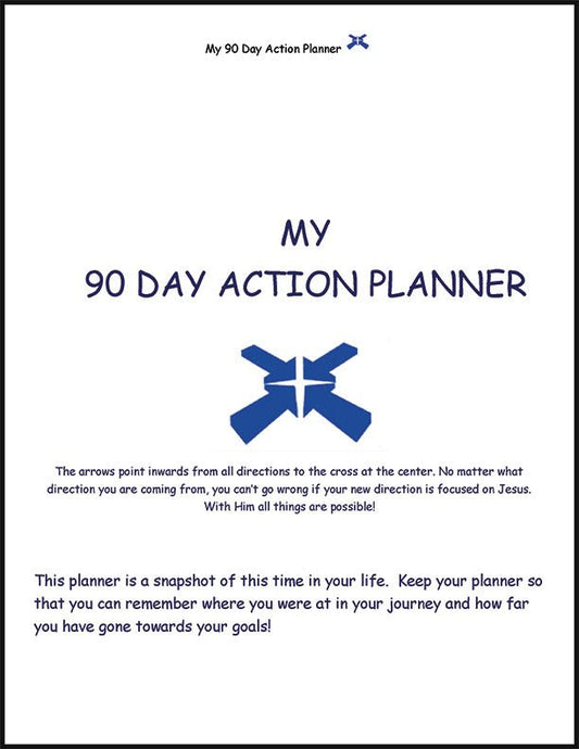 MY 90 DAY ACTION PLANNER by Jennie Msangi - Biblio Bookstore