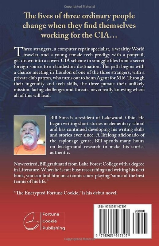 The Encrypted Fortune Cookie: Mystery and Espionage by Bill Sims - Biblio Bookstore