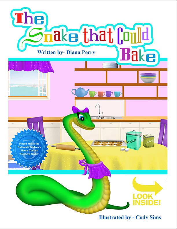 The Snake That Could Bake by Diana Perry - Click Image to Close