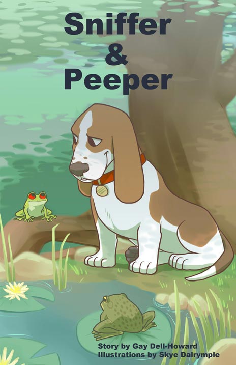 Sniffer and Peeper by Gay Dell-Howard - Click Image to Close